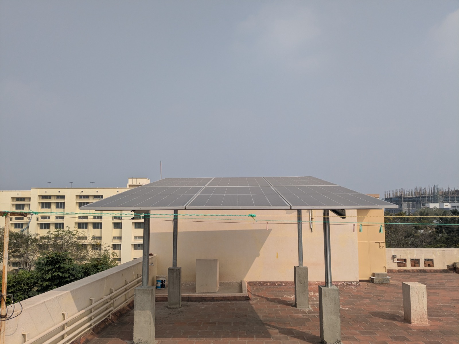 Ashok Subraylu Residence — 3 kW Rooftop Solar - 3 kW solar installation in Saravanampatty, Coimbatore, Tamil Nadu