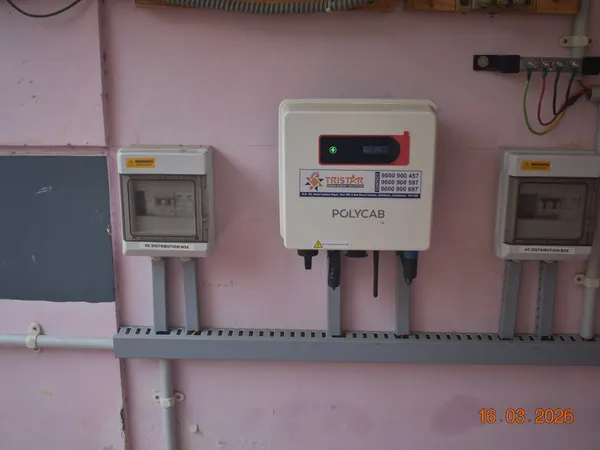 Bhuvaneshwari Residence — 4 kW Rooftop Solar - 4 kW solar installation in K Vadamadurai, Coimbatore, Tamil Nadu